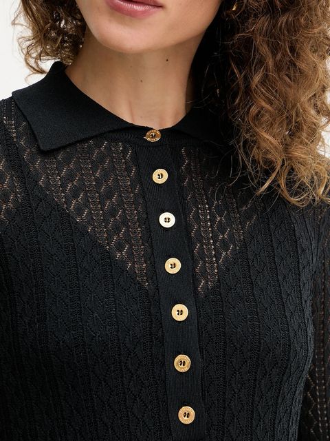 Elisabetta Franchi body damskie kolor czarny BK66T51E3