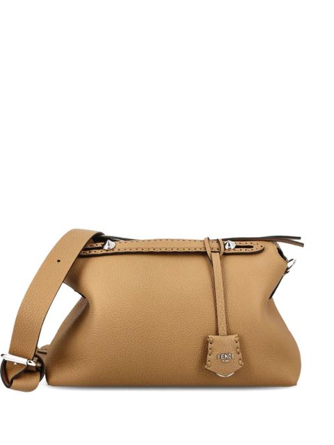 FENDI large By The Way Selleria hand-stitched tote bag - Brown - zdjęcie produktu nr 1