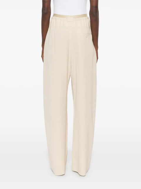 Lanvin drawstring trousers - Neutrals