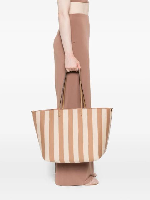 FENDI large striped tote bag - Neutrals - zdjęcie produktu nr 2