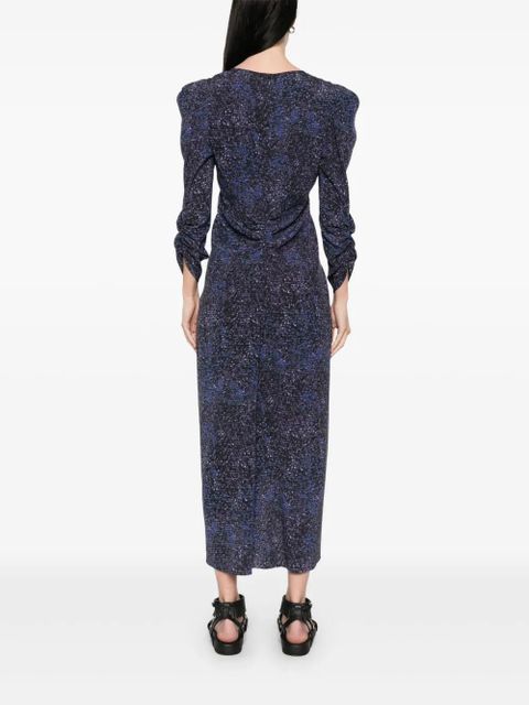 ISABEL MARANT Albini midi dress - Blue