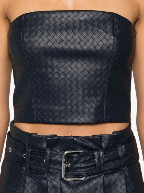 ROTATE BIRGER CHRISTENSEN braided top - Blue