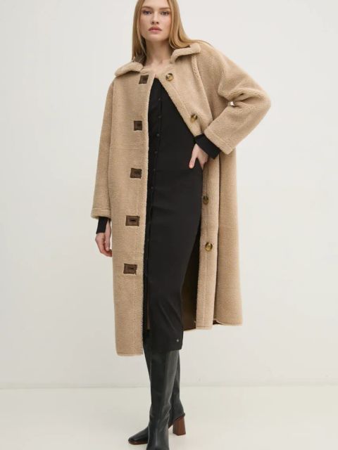 Calvin Klein Jeans sukienka kolor czarny midi dopasowana J20J224830