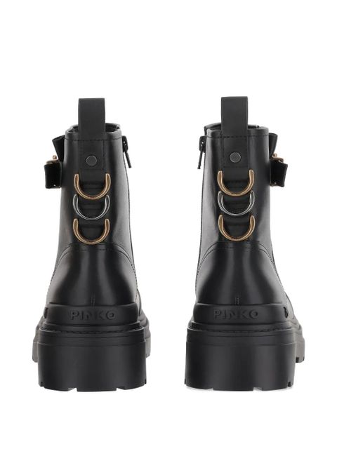 PINKO Love Birds-detail boots - Black - zdjęcie produktu nr 2