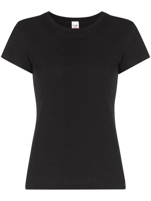 RE/DONE 60s crew-neck cotton T-shirt - Black - zdjęcie produktu nr 1