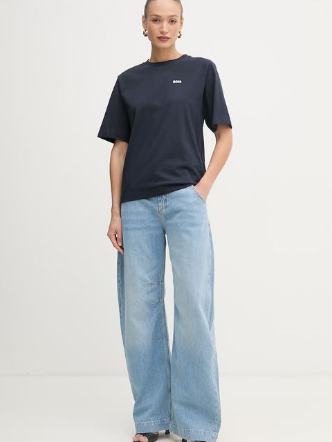 BOSS Orange t-shirt damski bawełniany C Eregular 6 - zdjęcie produktu nr 1