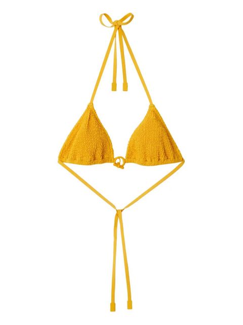 Burberry chain-detail bikini top - Yellow - zdjęcie produktu nr 1
