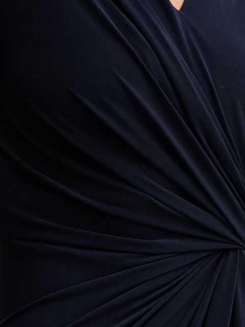 Pedro del Hierro sukienka kolor granatowy maxi prosta 6192934