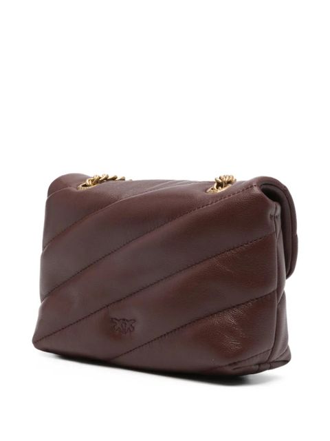 PINKO baby Love quilted chain shoulder bag - Brown - zdjęcie produktu nr 2