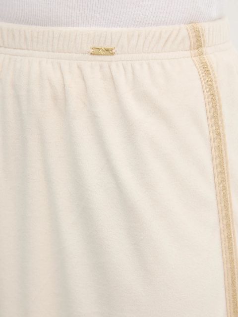 United Colors of Benetton spodnie piżamowe damska kolor beżowy 3JQA3F04W