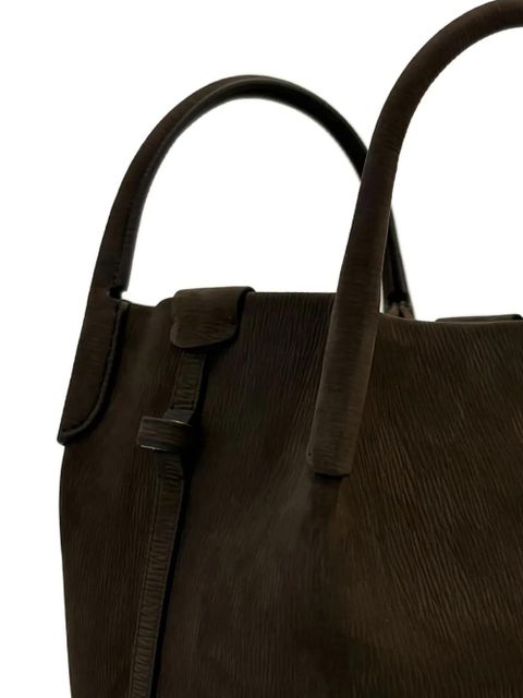 Loro Piana small Bale leather tote bag - Brown - zdjęcie produktu nr 2