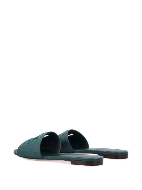 Dolce & Gabbana DG logo sandals - Green