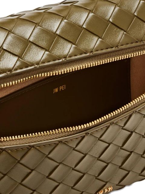 JW Pei woven top-handle satchel - Green