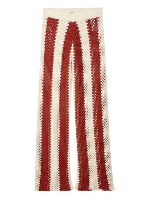 Zadig&Voltaire tricot-knit trousers - Red - zdjęcie produktu nr 1