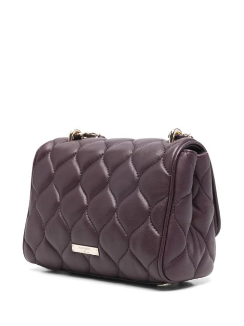 Aspinal Of London quilted chain satchel - Purple - zdjęcie produktu nr 2