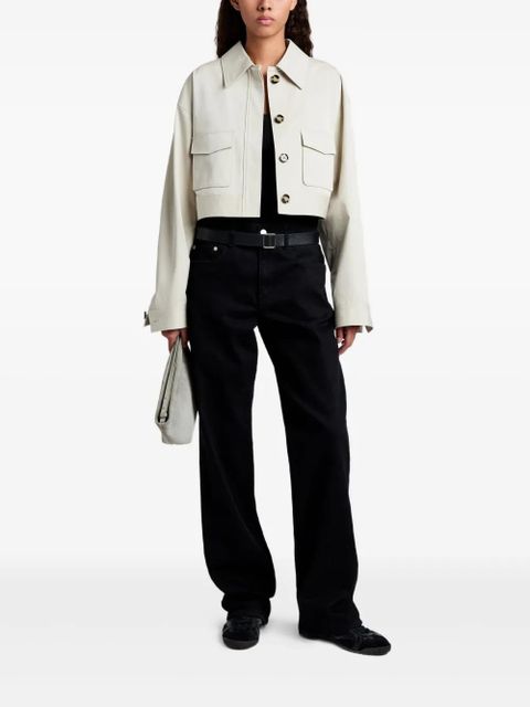 Proenza Schouler Dylan cotton jacket - Neutrals - zdjęcie produktu nr 2