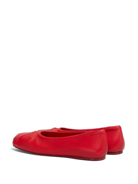 Marni Low Ballerina Shoes - Red