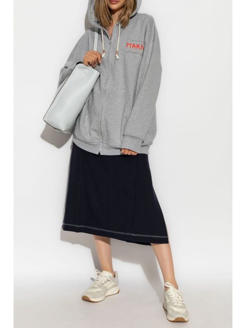 Marni Loopback hoodie - Grey