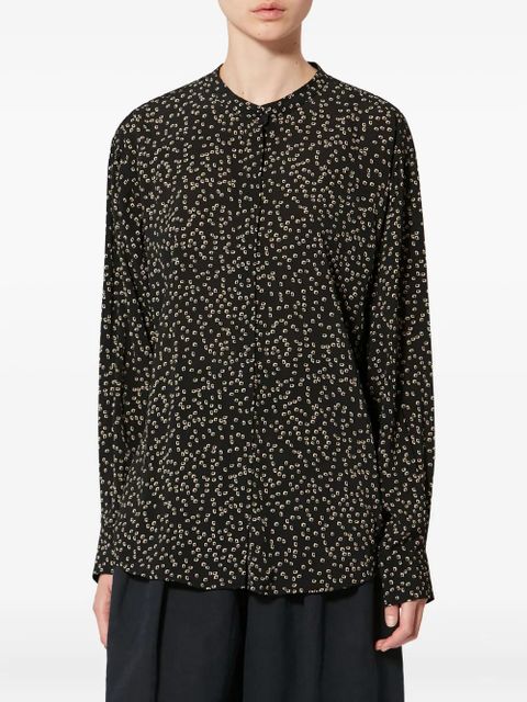 MARANT ÉTOILE Catchell printed shirt - Black