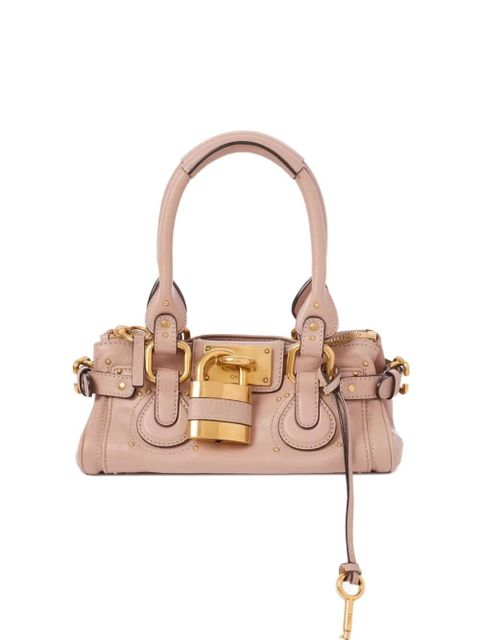 Chloé small Paddington leather tote bag - Pink - zdjęcie produktu nr 1