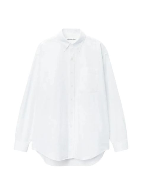 Alexander Wang oversized boyfriend shirt - White - zdjęcie produktu nr 1