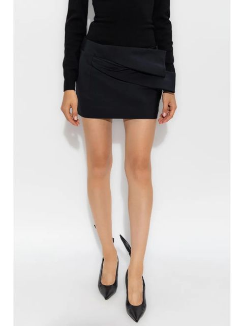 Givenchy draped mini skirt - Black