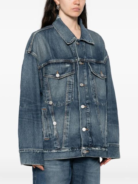 AGOLDE buttoned denim jacket - Blue