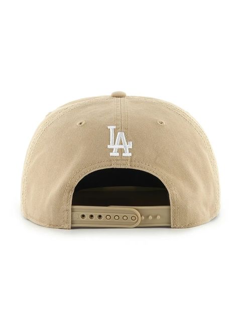 47 brand czapka z daszkiem bawełniana MLB Los Angeles Dodgers kolor zielony B-CARRL12GWP-KH - zdjęcie produktu nr 2