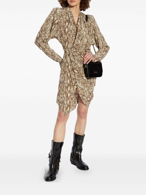 ISABEL MARANT Cleora midi dress - Neutrals