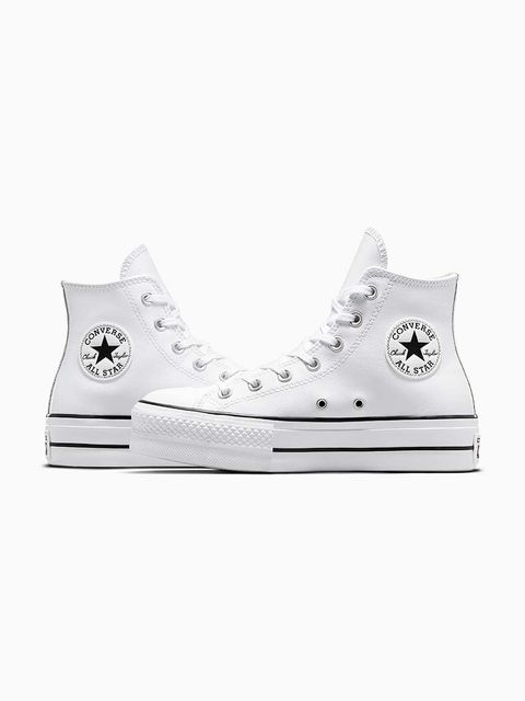 Converse trampki Chuck Taylor All Star Lift Platform kolor biały 561676C
