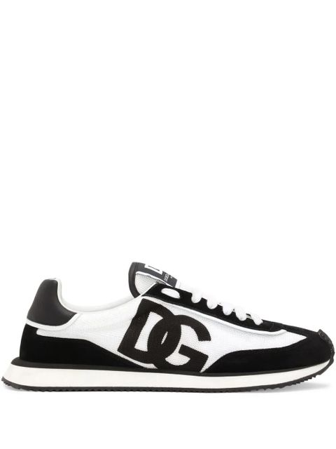 Dolce & Gabbana DG Cushion mixed-material sneakers - White - zdjęcie produktu nr 1