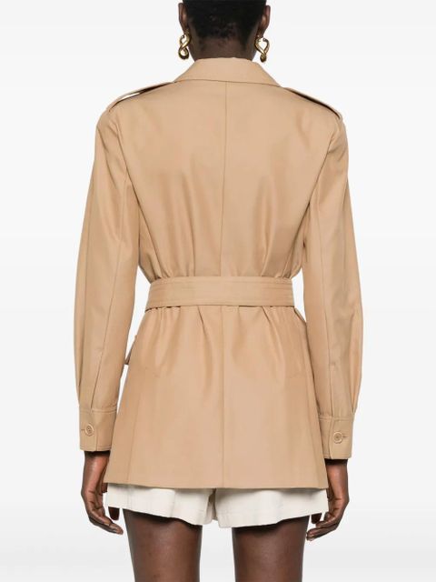 Max Mara Pacos belted jacket - Brown