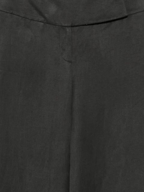 Alysi high-waisted trousers - Grey