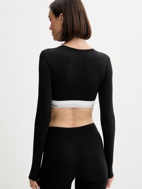 Calvin Klein Underwear longsleeve kolor czarny LV00QF8600