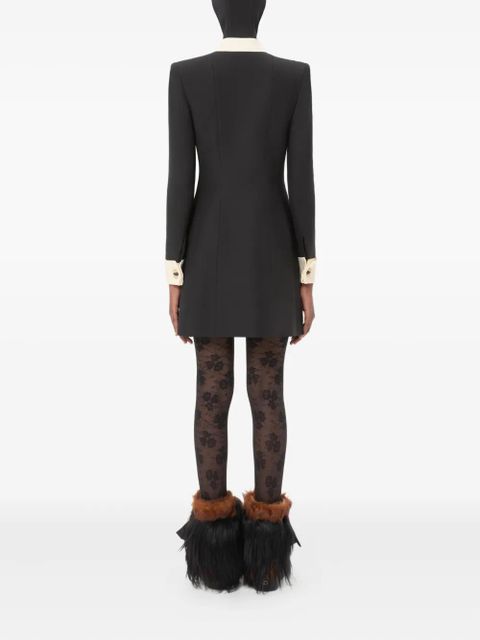 Valentino Garavani Crepe Couture short dress - Black