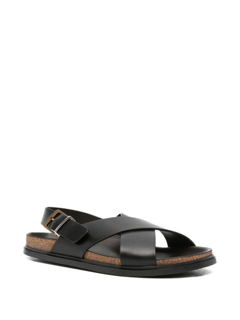 The Row buckle-fastening crossover-strap sandals - Black - zdjęcie produktu nr 2