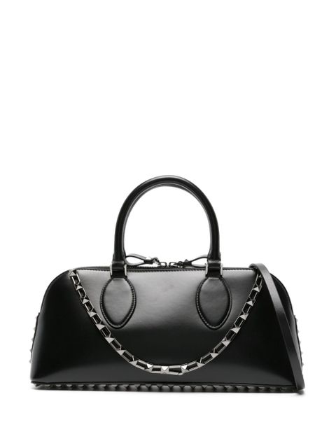 Valentino Garavani Rockstud leather tote bag - Black