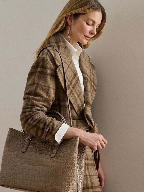 Lauren Ralph Lauren torebka skórzana