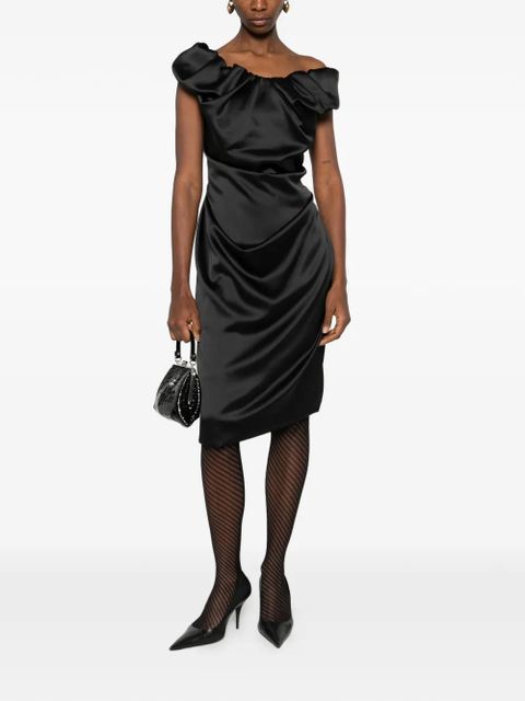 Vivienne Westwood Ginnie Amber midi dress - Black