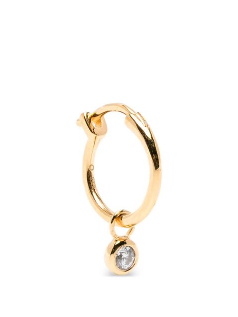 Missoma Tennis Charm mini hoop earrings - Gold - zdjęcie produktu nr 1