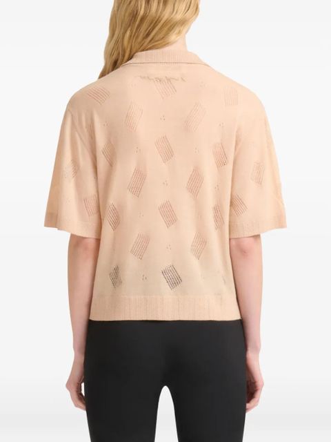 Marni wool-silk shirt - Neutrals