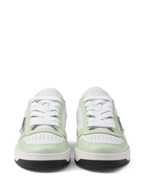 Prada Downtown leather sneakers - Green
