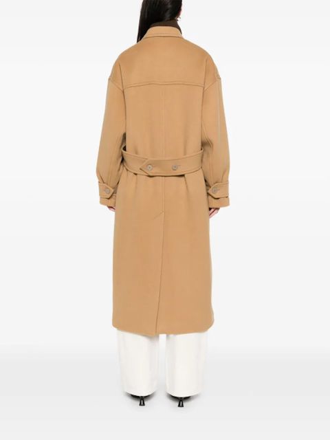 ISABEL MARANT Winry double-breasted coat - Neutrals - zdjęcie produktu nr 2