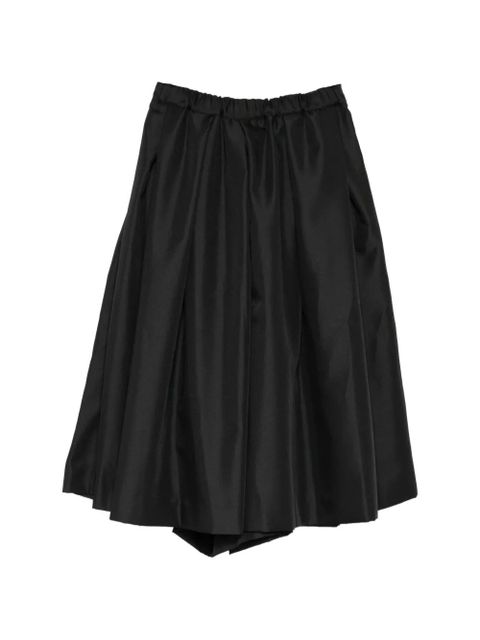 Comme Des Garçons pleated midi skirt - Black - zdjęcie produktu nr 1