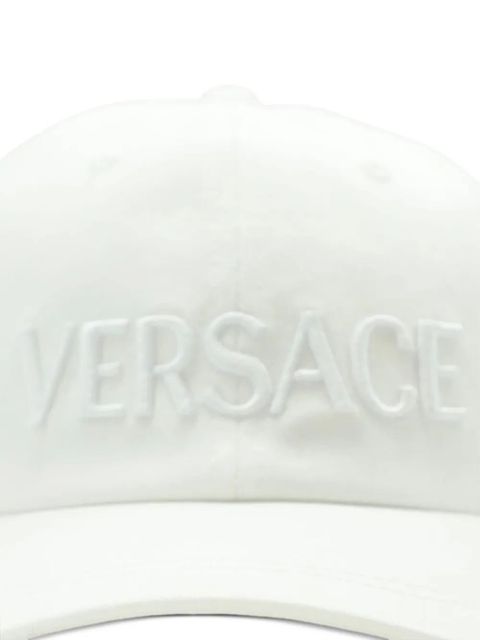Versace logo-embossed baseball cap - White - zdjęcie produktu nr 2