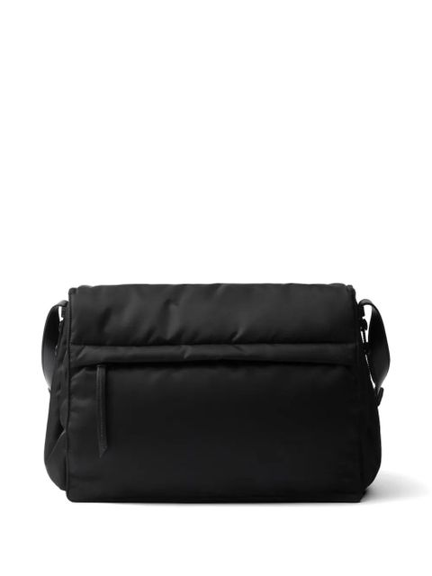 Prada large Traveller shoulder bag - Black
