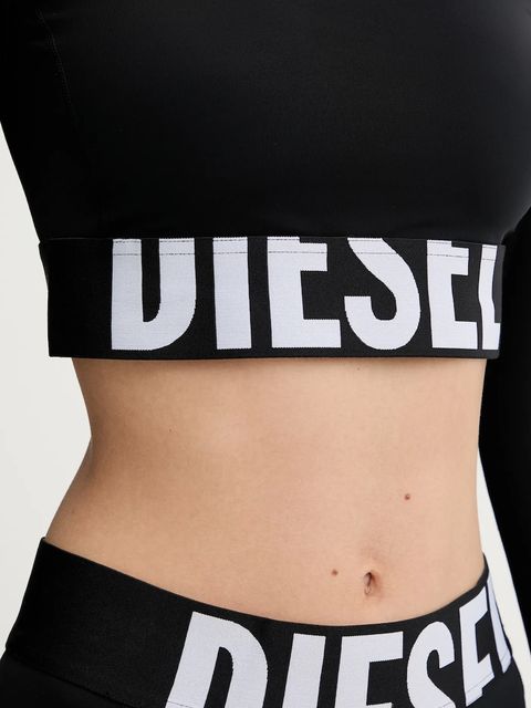 Diesel longsleeve MELISSA-D-POP damski kolor czarny A18281.0PLAR