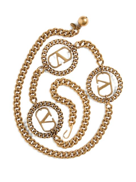 Valentino Garavani Vlogo chain belt - Gold