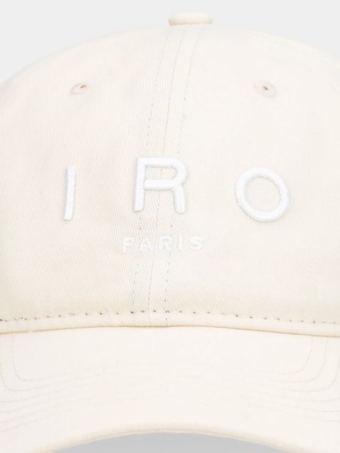 IRO czapka z daszkiem bawełniana kolor beżowy WP90GREBSOFT - zdjęcie produktu nr 2