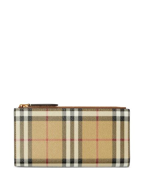 Burberry checked wallet - Neutrals - zdjęcie produktu nr 2